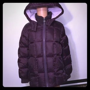 Little Girl’s Maroon Old Navy Puffer Jacket Size S